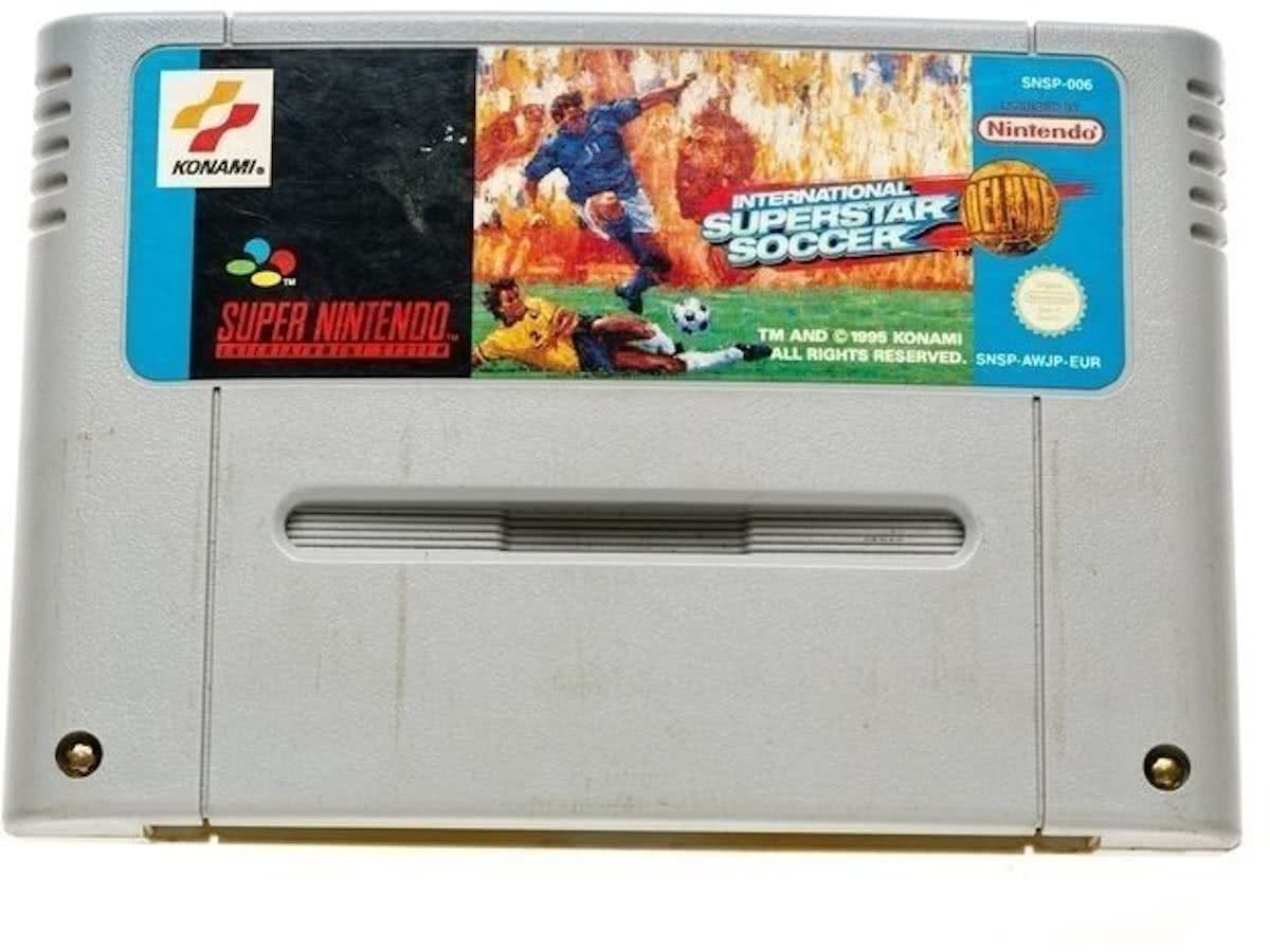 International Superstar Soccer Deluxe - Super Nintendo [SNES] Game PAL